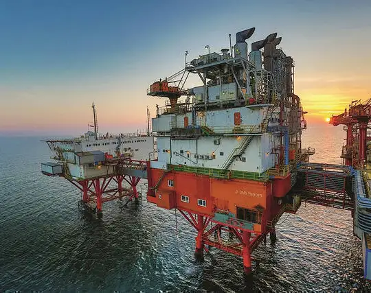 Platformă offshore - sursa: OMV Petrom