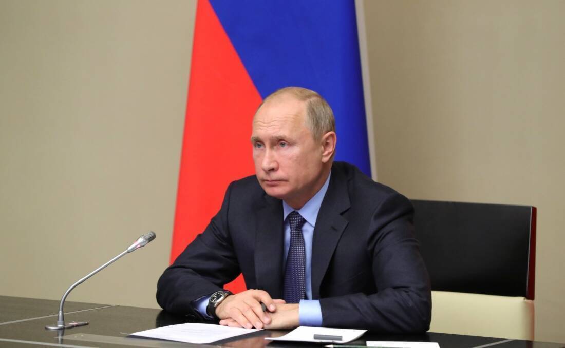 Putin la Gazprom - sursa Gazprom