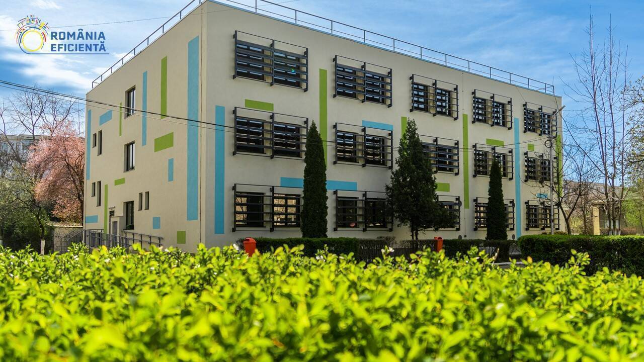 Liceul Tehnologic Energetic Elie Radu, renovat la standard nZEB prin Romania Eficienta