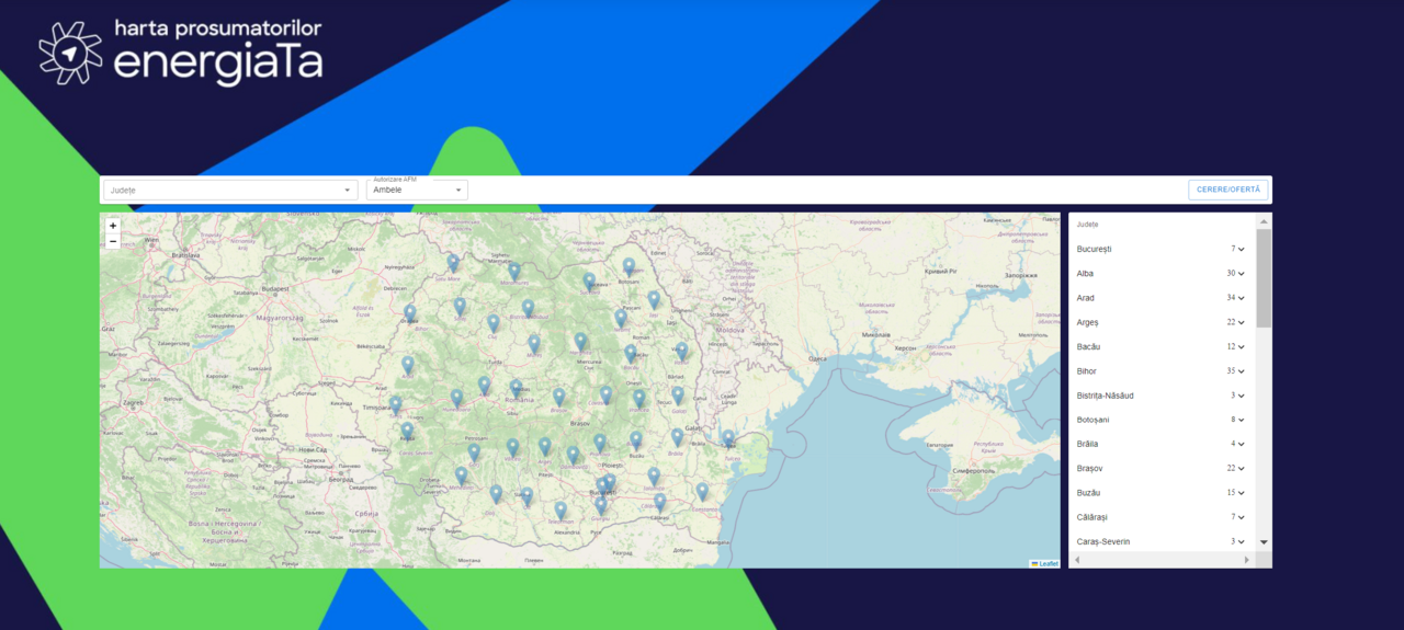  energiaTa, cu sprijinul ENGIE, a lansat prima platformă digitală din România pentru prosumatori