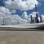 Compenente turbine eoliene offshore, Portul Esbjerg, Danemarca - sursa foto: NewsEnergy.ro