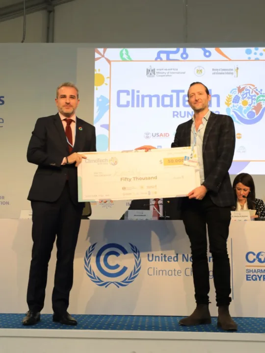 Olly ClimaTech COP27 Prize - sursa foto: Climate Change Summit 2024