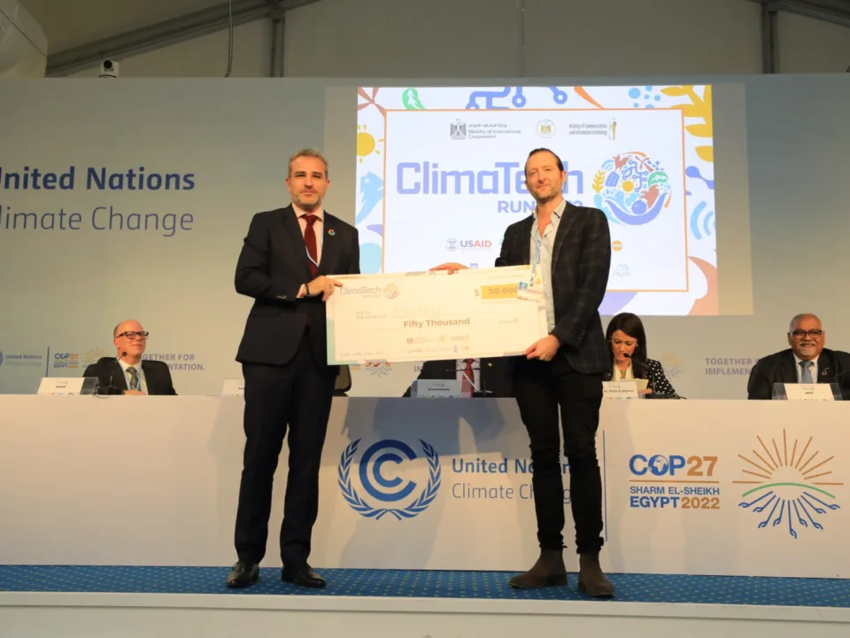 Olly ClimaTech COP27 Prize - sursa foto: Climate Change Summit 2024