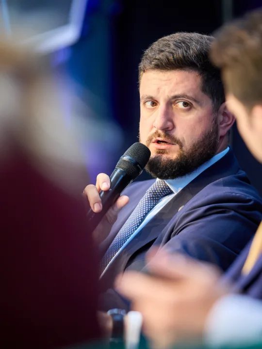 Ministrul Energiei din Republica Moldova, Dorin Junghietu - sursa foto: ENERGY EXPO 2025