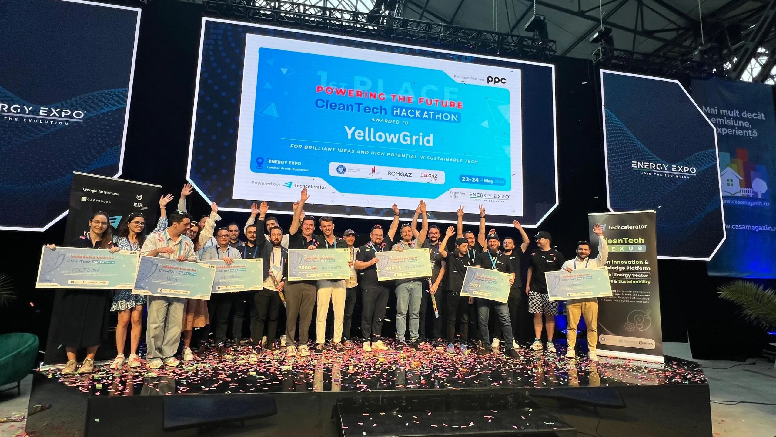 CleanTech Hackathon 2025: Care sunt soluțiile câștigătoare ale maratonului de inovație de la București