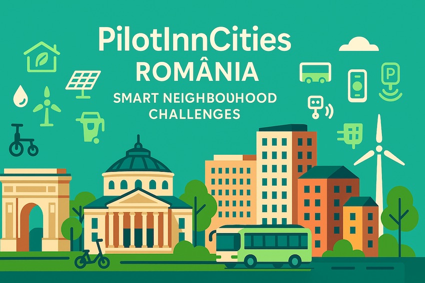 PilotInnCities: Granturi oferite pentru proiecte-pilot Smart City în România