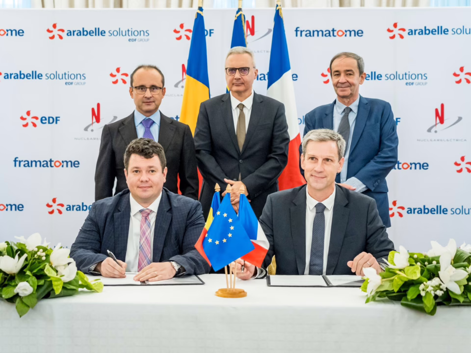 Nuclearelectrica, semnare acorduri cu EDF - sursa foto: compania