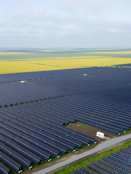 Parcul fotovoltaic Calugareni, jud. Giurgiu - sursa foto: PPC Renewables România