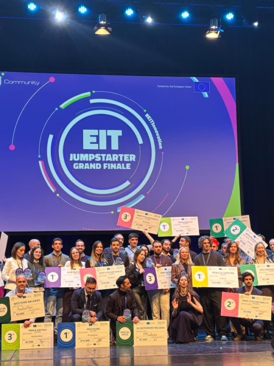 EIT Jumstarter, finala 2025 - sursa: https://www.facebook.com/EITnews/photos