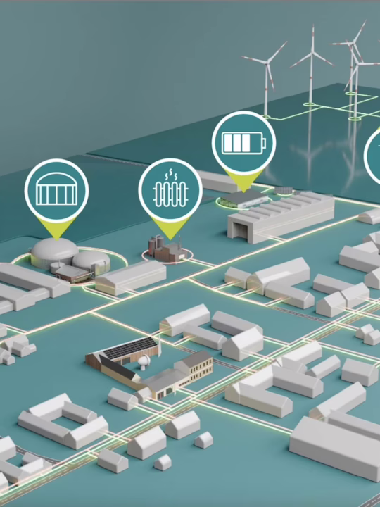 Feldheim, sat indepdendent energetic - sursa: https://www.energiequelle.de/en/projects/lighthouse-projects/feldheim