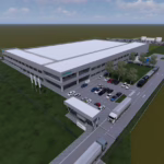 Proiecție fabrică nouă Siemens de la Sibiu