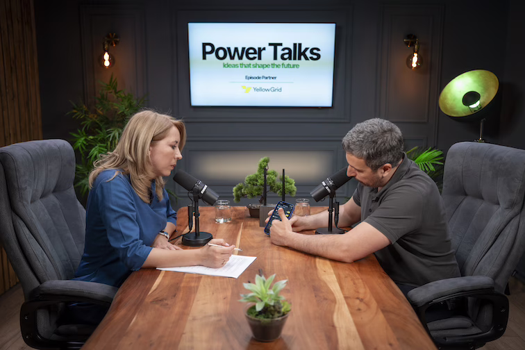 Cătălin Stăncel, cofondator și CEO YellowGrid, la Power Talks - foto: NewsEnergy