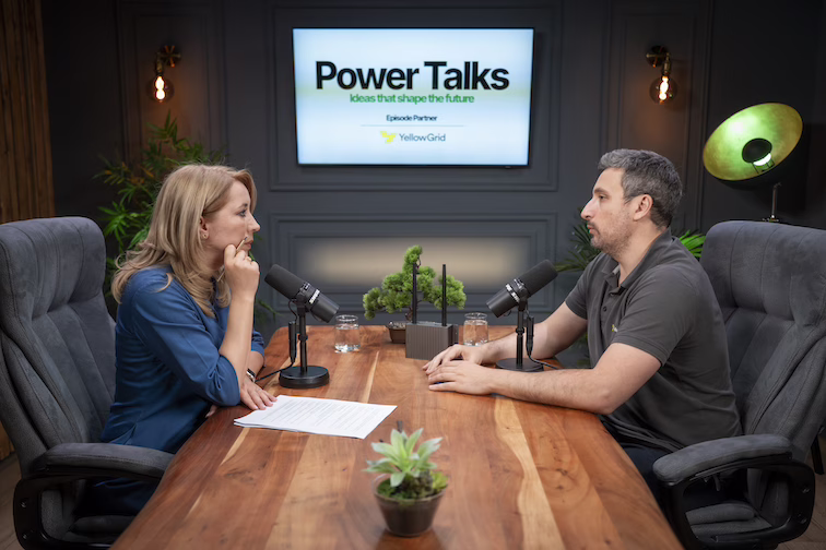 Cătălin Stăncel, cofondator și CEO YellowGrid, la Power Talks - foto: NewsEnergy