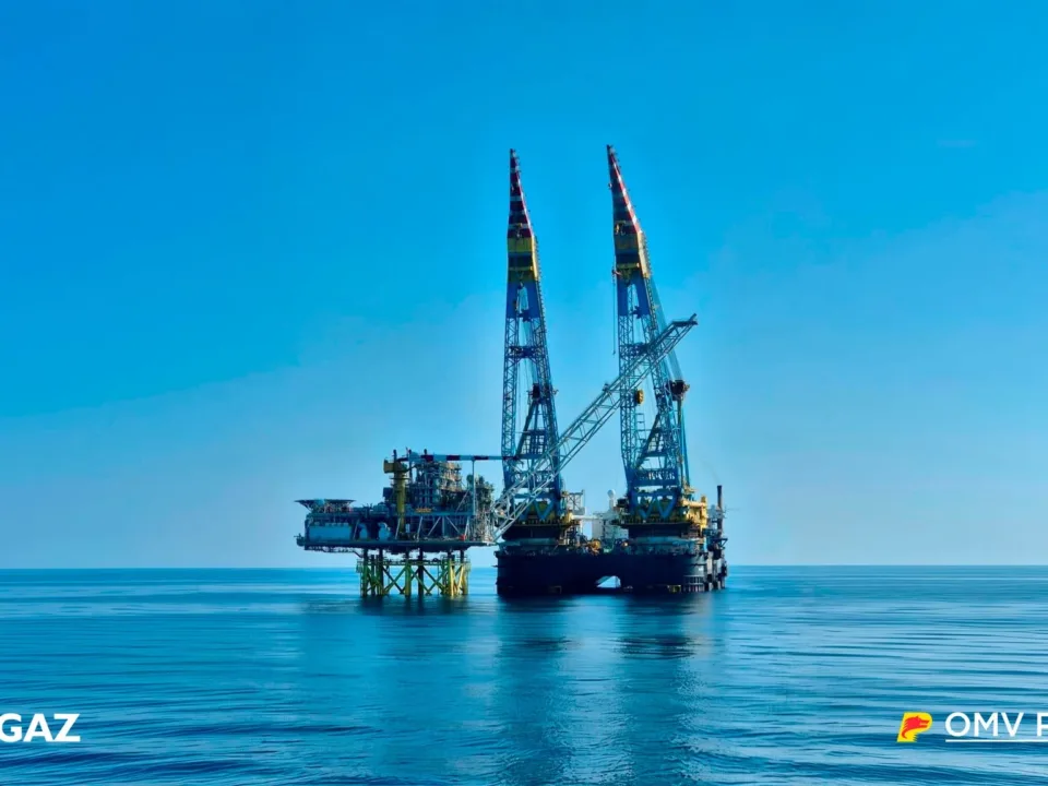 Proiectul offshore Neptun Deep, Marea Neagra - sursa foto: OMV Petrom (Facebook)