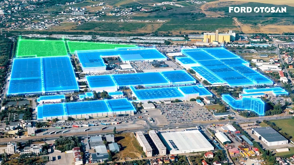 Ford Otosan investește 36,45 milioane de lei într-un parc fotovoltaic la fabrica din Craiova